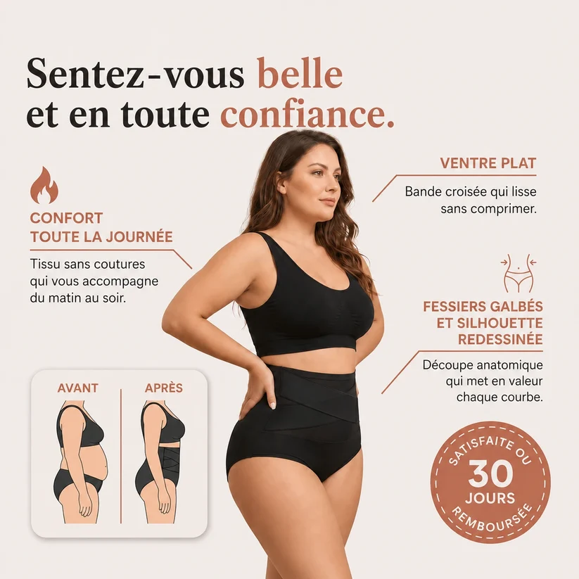 Culotte Post-Partum — Compression 360°